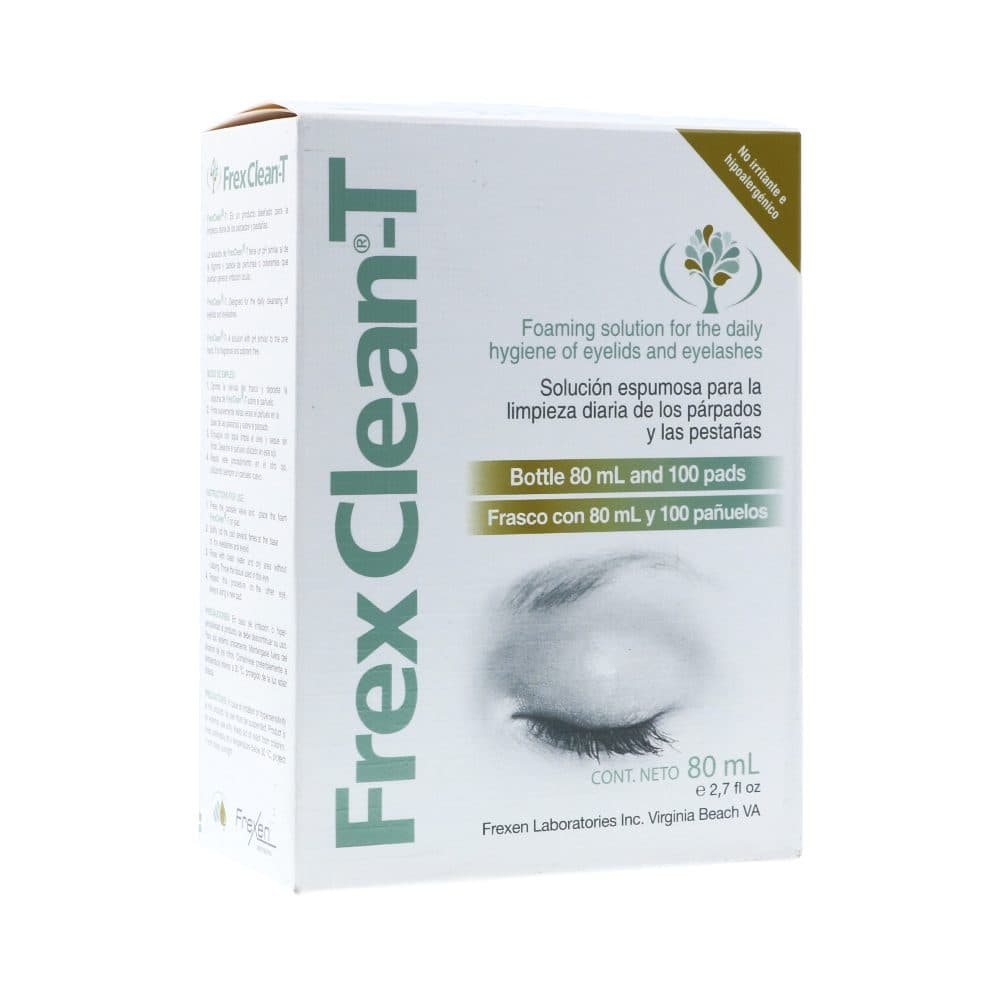Solución Limpiadora Parpados Y Pestañas Frasco X 80Ml