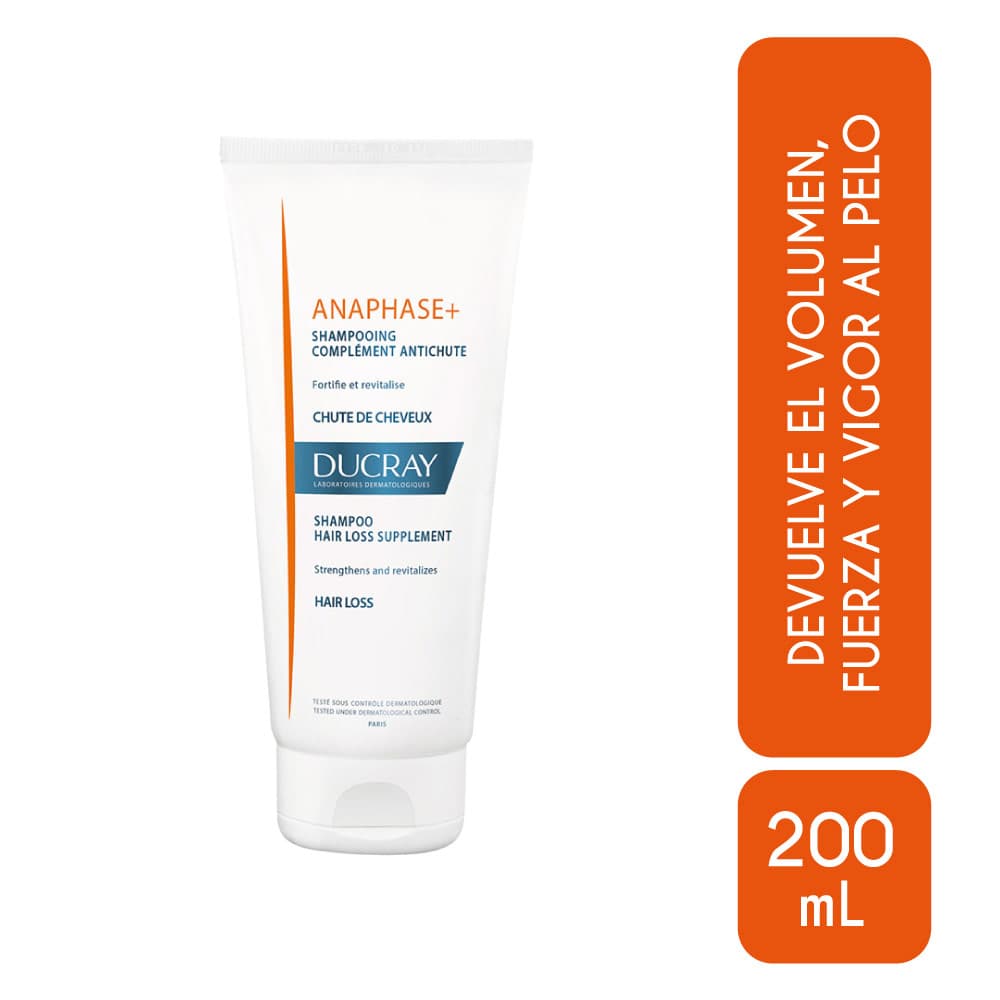 Champú Complemento Anticaída Del Cabello Anaphase+ Tubo X 200 Ml
