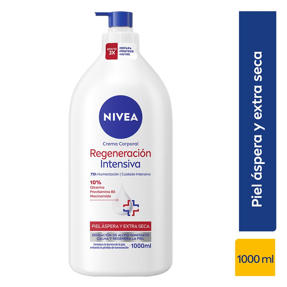 Crema Corporal Nivea Regeneración Intensiva 1000 Ml