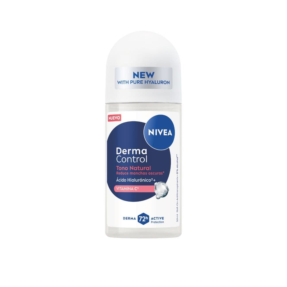 Desodorante Roll On Nivea Dermo Control Tono Natural Fco X 50Ml