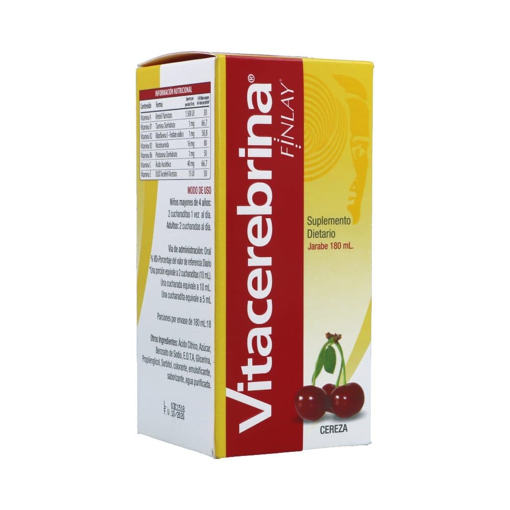 Vitacerebrina Jarabe Frasco X 180Ml Limón