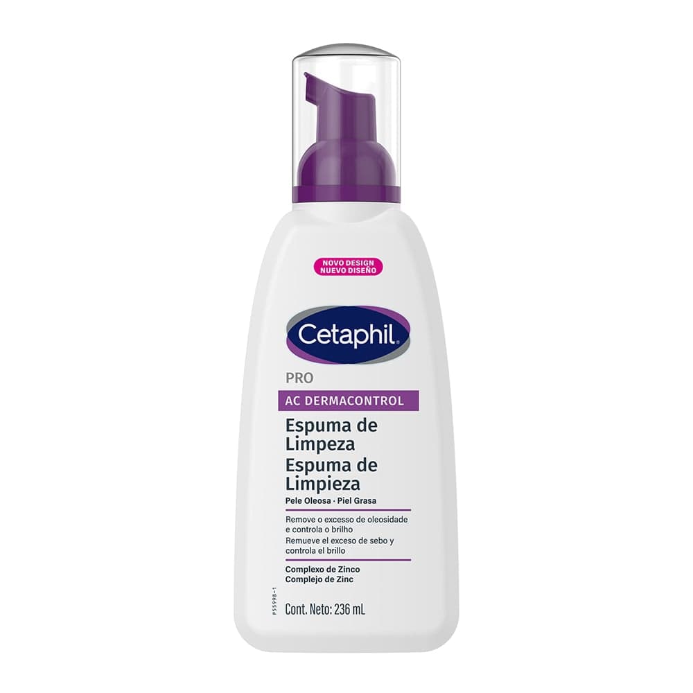 Espuma De Limpieza Pro Ac Dermacontrol Cetaphil 236Ml