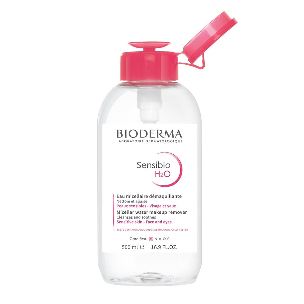 Bioderma Sensibio H2O Agua Micelar Limpiadora Para Piel Normal A Sensible 500Ml