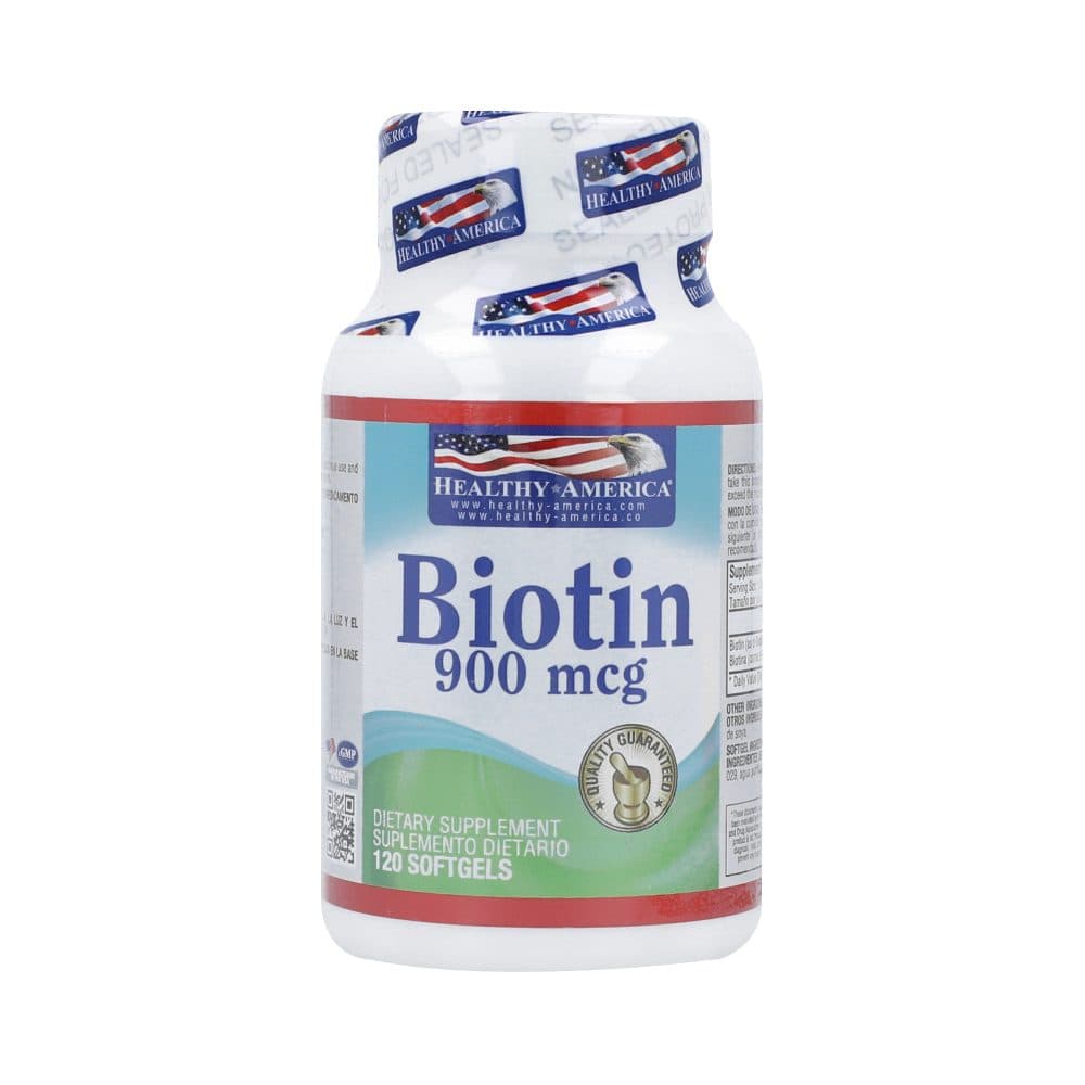 Biotin 900Mcg Cápsula Blanda Frasco X 120