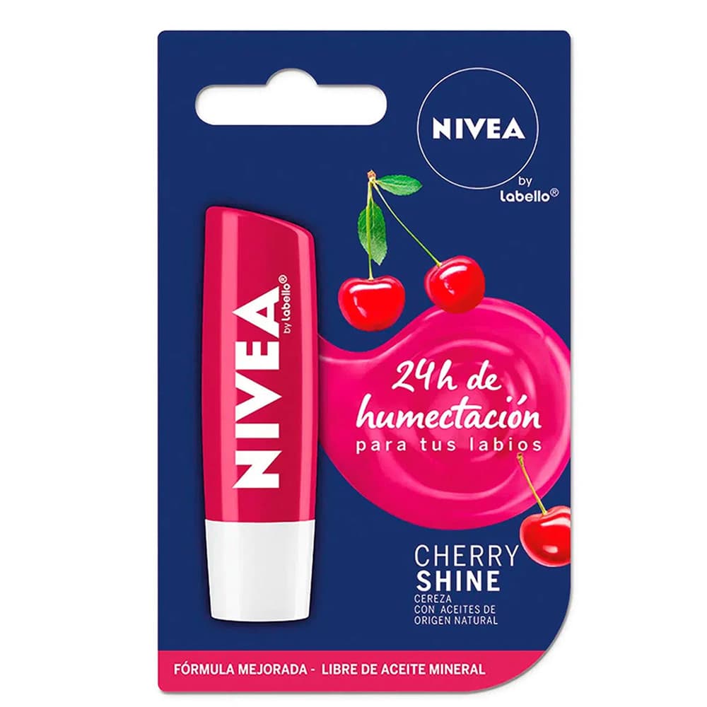 Protector Labial Nivea Tubo X 1 Cherry