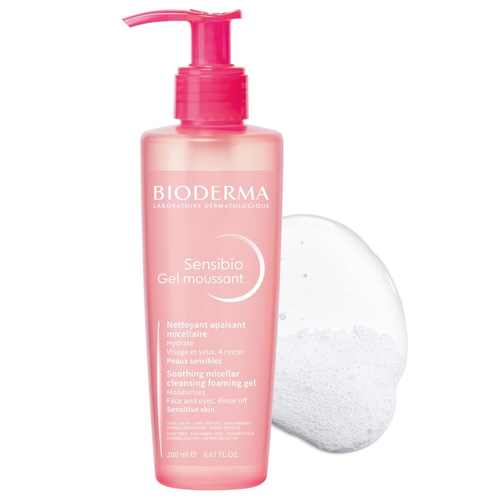 Bioderma Sensibio Gel Moussant Limpíador Para Piel Normal A Sensible 200Ml