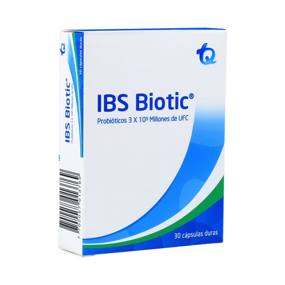Probiótico Ibs Biotic Cápsulas Caja X 30