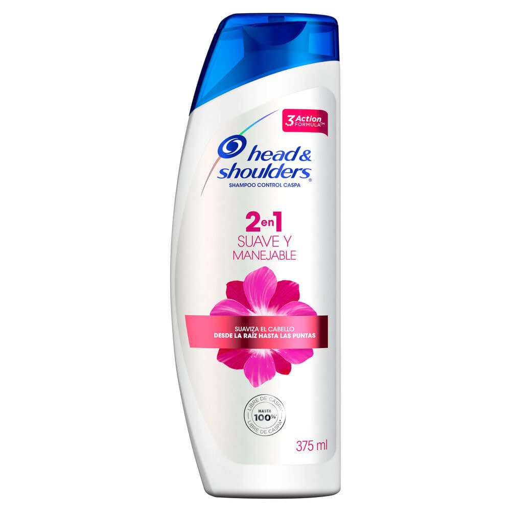 Shampoo Suave Y Manejable H&S Frasco X 375Ml