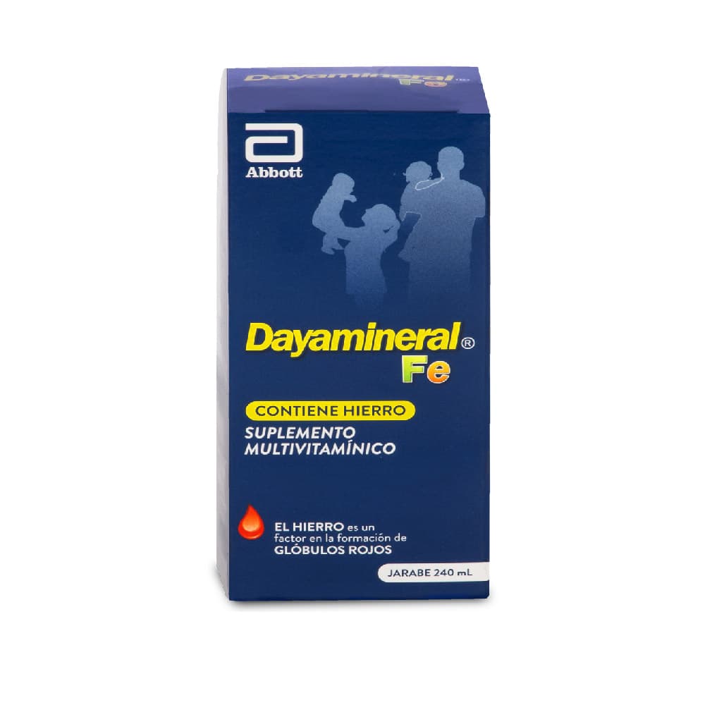 Dayamineral Fe Complemento Multivitamínico Jarabe Frasco X 240 Ml