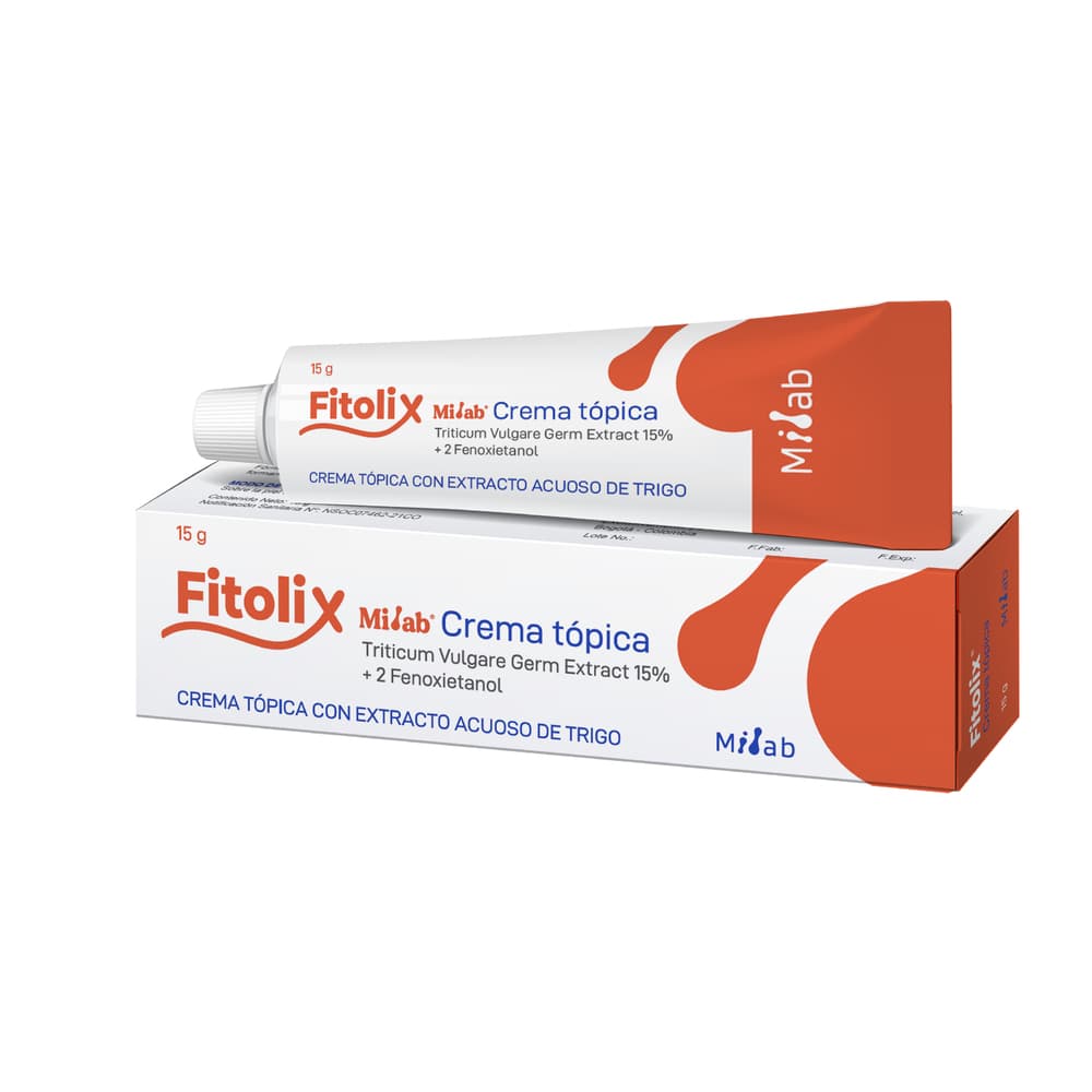 Fitolix 15% Crema Topica Caja X 1Tubox15Gr