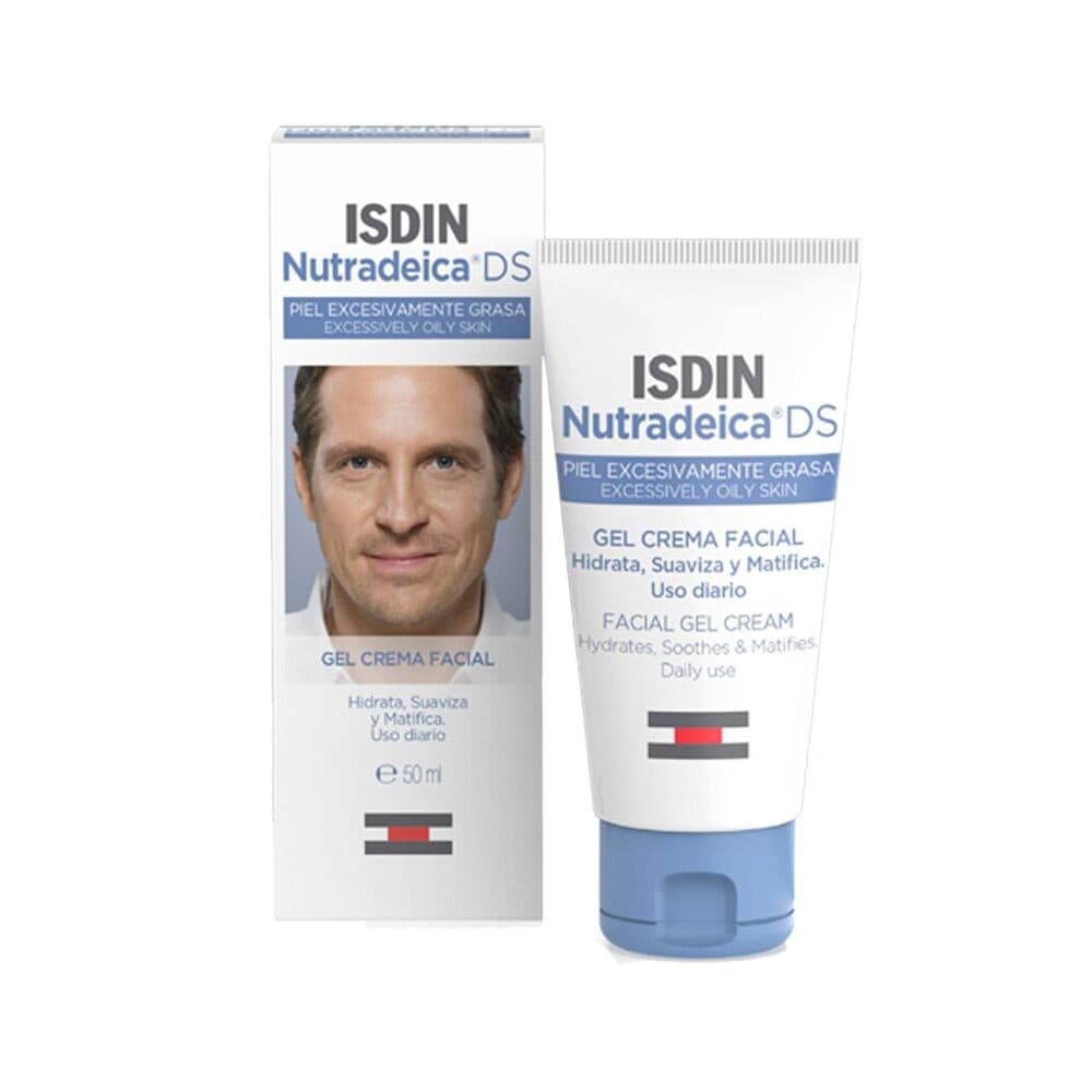 Isdin Ds Gel Crema Facial Tubo X 50Ml Piel Excesivamente Grasa
