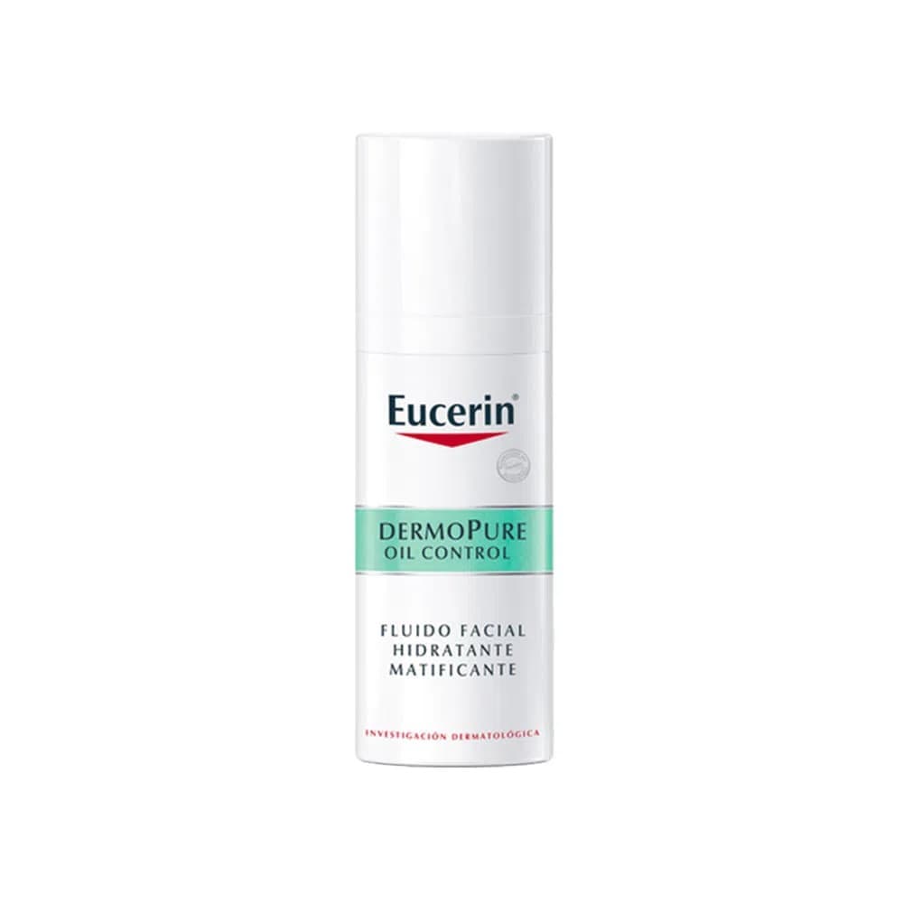 Dermopure Oil Control Eucerin Fluido Facial Hidratante Matificante Frasco X 50Ml