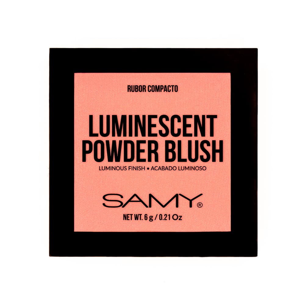 Rubor Acabado Luminoso Compacto Samy Caja X 6Gr N. 02 Dusty Pink
