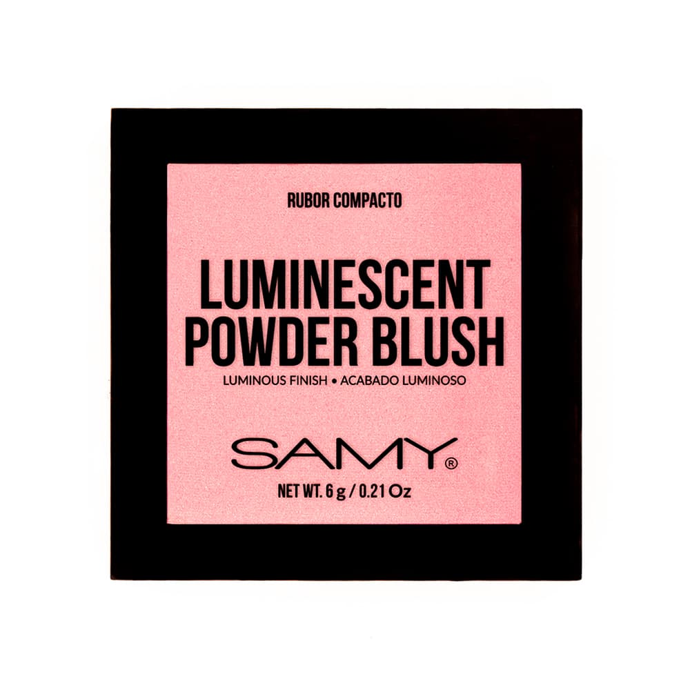 Rubor Acabado Luminoso Compacto Samy Caja Por 6Gr N. 07 Rose Petal