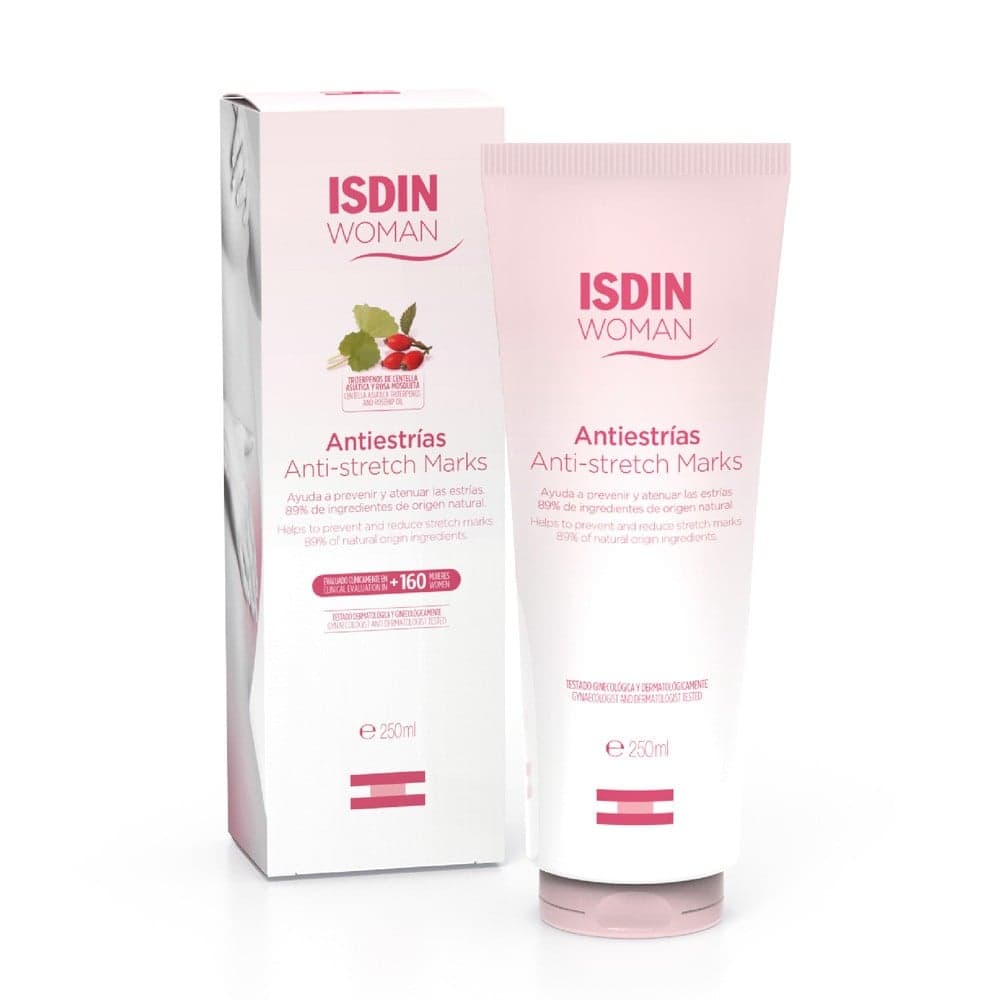 Crema Corporal Antiestrias Woman Isdin Tubo X 250Ml