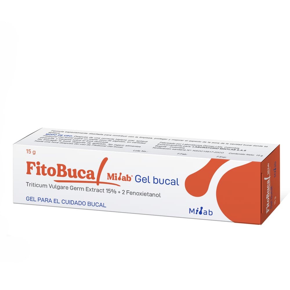 Fitobucal Gel Bucal Caja X 1Tubox15Gr
