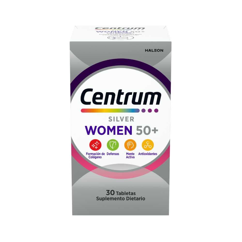 Centrum Silver Women +50 Frasco Por 30