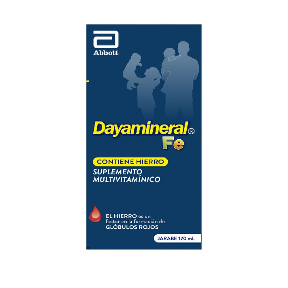 Dayamineral Fe Jarabe Suplemento Multivitamínico Frasco X 120Ml