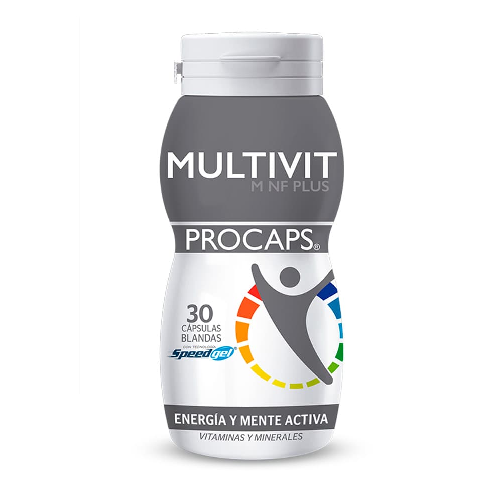 Multivit M Nf Plus Cap Bland Procaps Frasco X 30