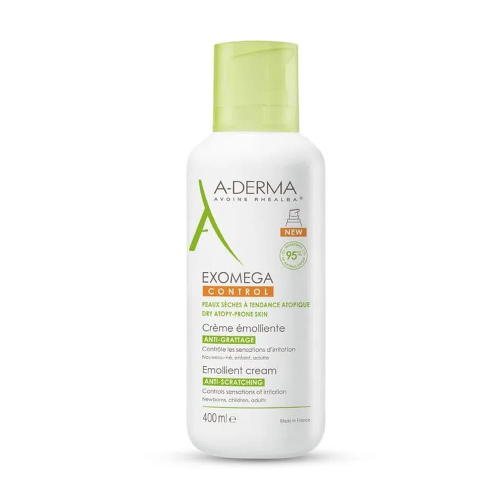 Exomega Aderma Control Creme Emolliente Frasco X 400Ml