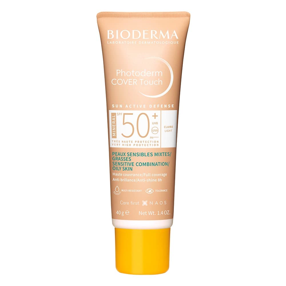 Photoderm Cover Touch Bioderma Spf50+ Teinte Claire Tubo X 40Gr