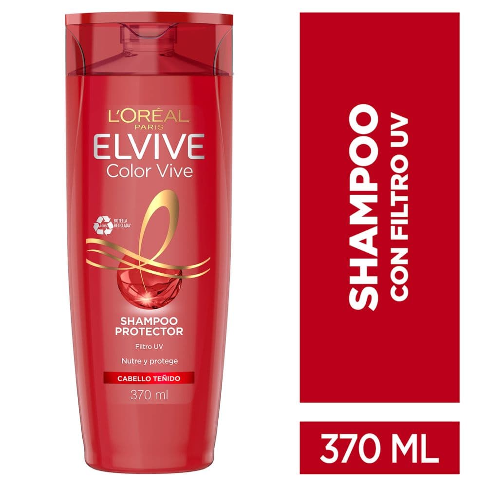 Shampoo L'Oreal Paris Elvive Colorvive 370 Ml