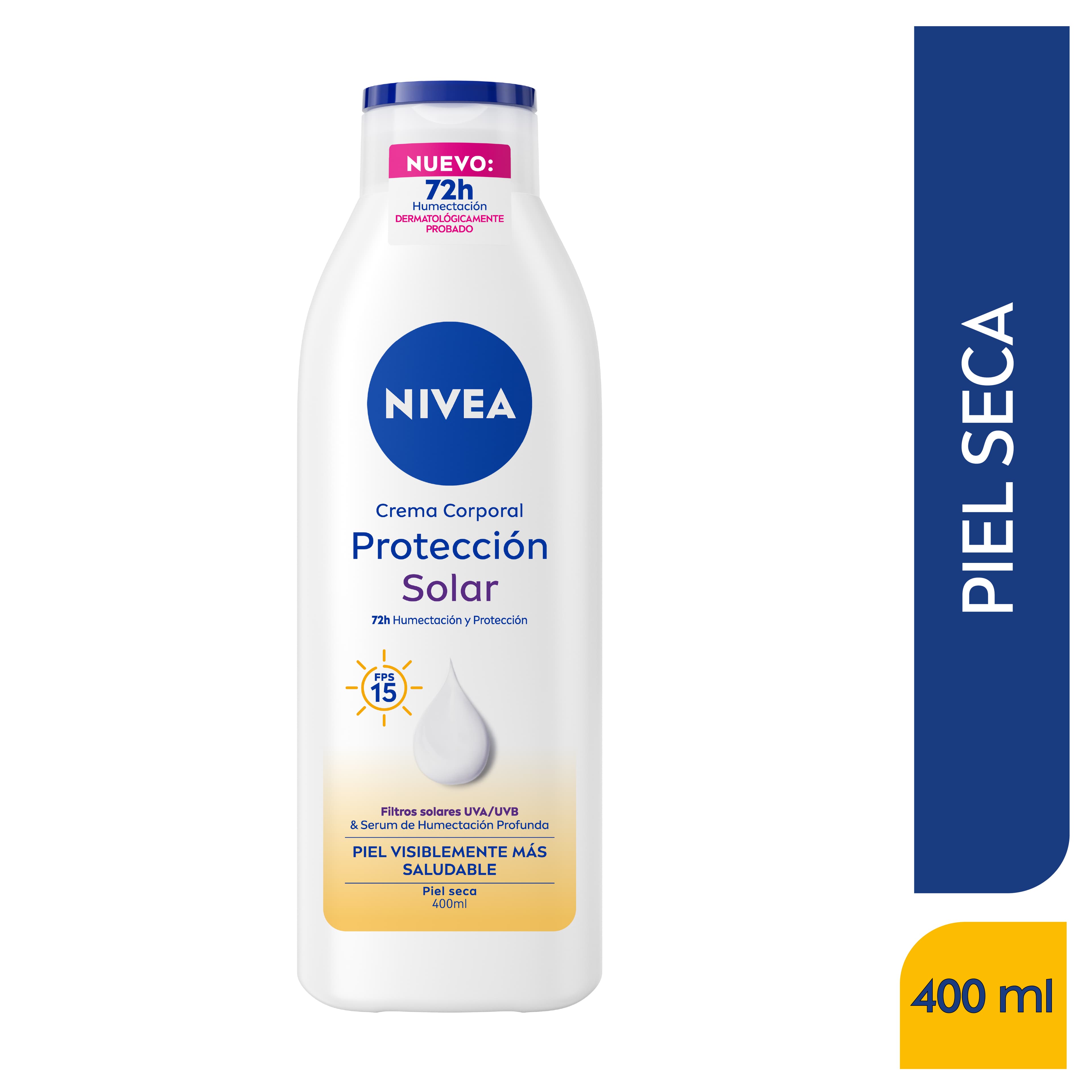 Protector Solar Corporal Nivea Fps 15 Frasco 400 Ml