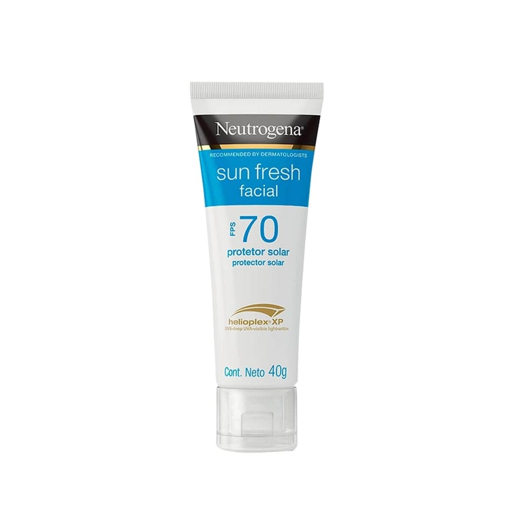 Protector Solar Facial Neutrogena Sun Fresh Derm Care Tono Medio Fps 70 40G