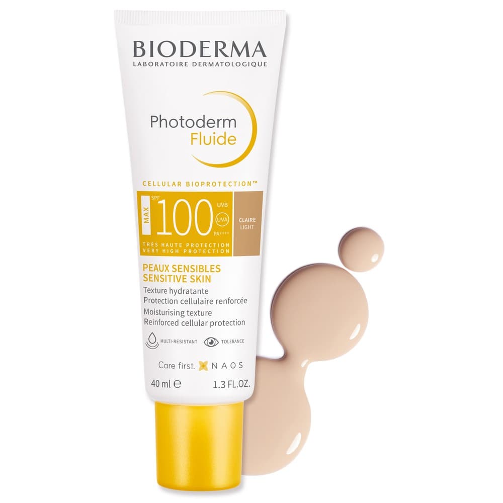 Photoderm Fluide Bioderma Claire Light Spf 100 Tarro X 40Ml