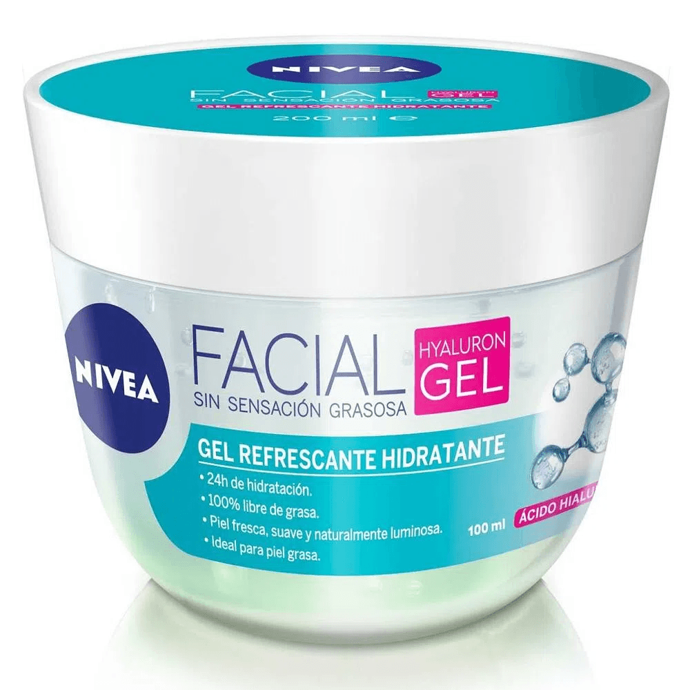 Gel Facial Hidratante Nivea Frasco 100 Ml