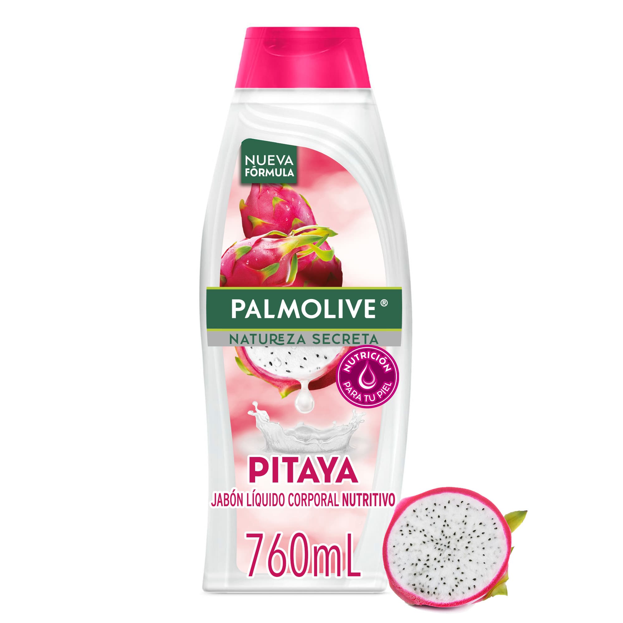 Jabón Liquido Cuerpo Palmolive Natureza Secreta Pitahaya 760Ml