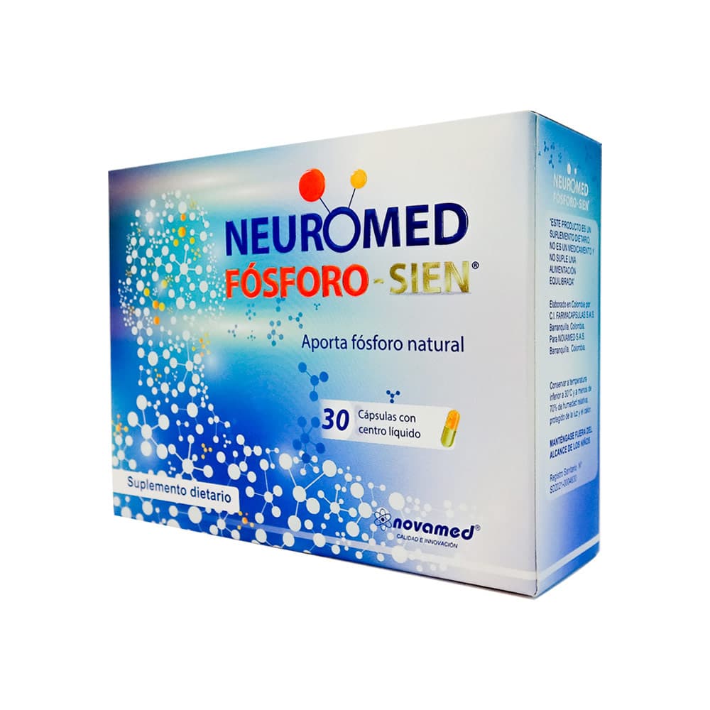 Neuromed Novamed Fosforo Sien Cápsula Blanda Caja X 30