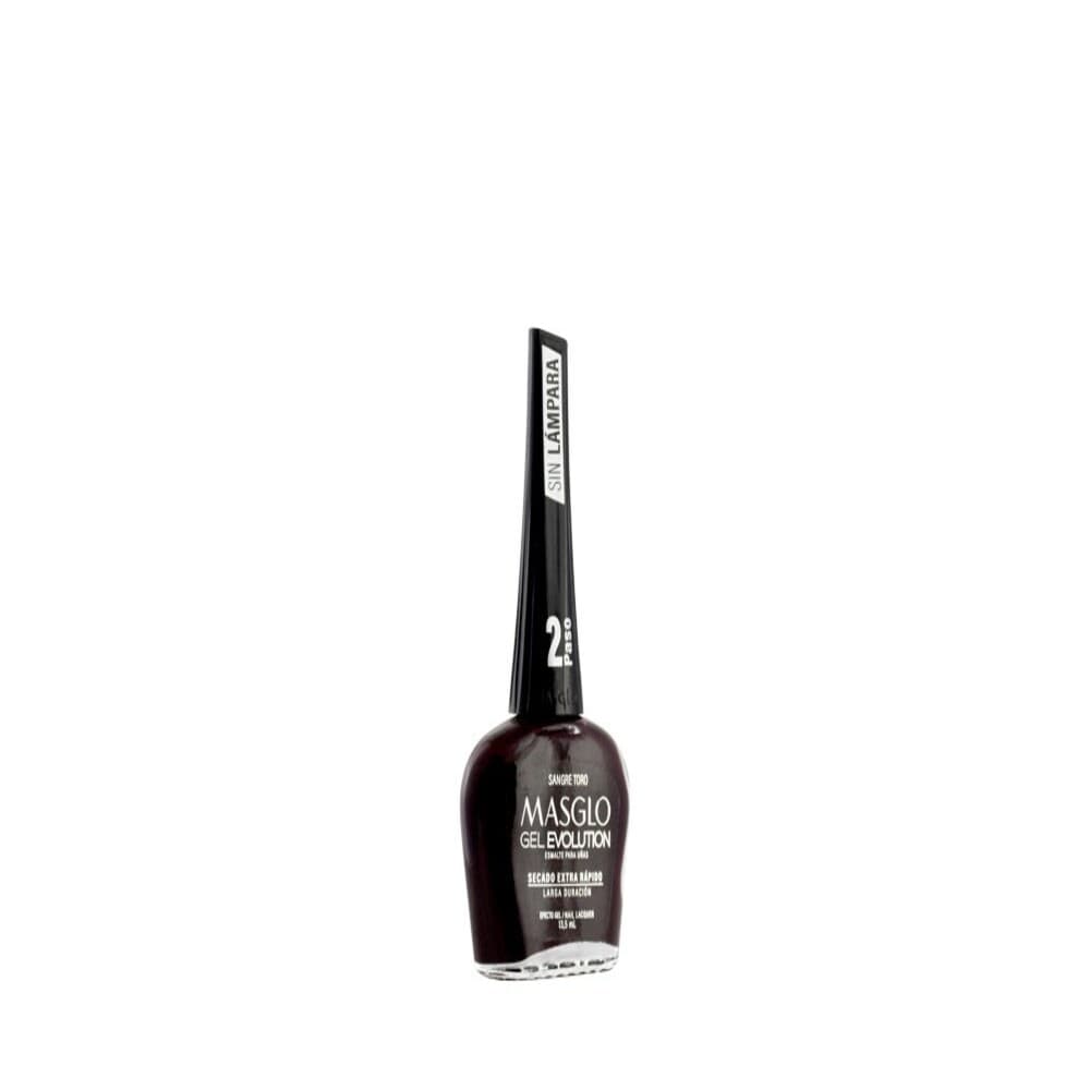 Esmalte Para Uñas Masglo Gel Evolution Frasco Por 13.5Ml Sangre Toro