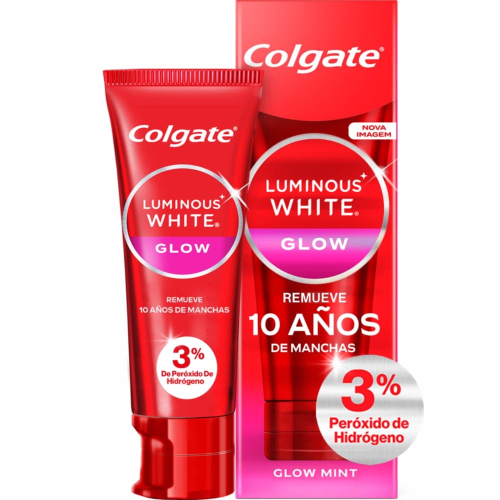 Crema Dental Blanqueadora Colgate Luminous White Glow 70Gr