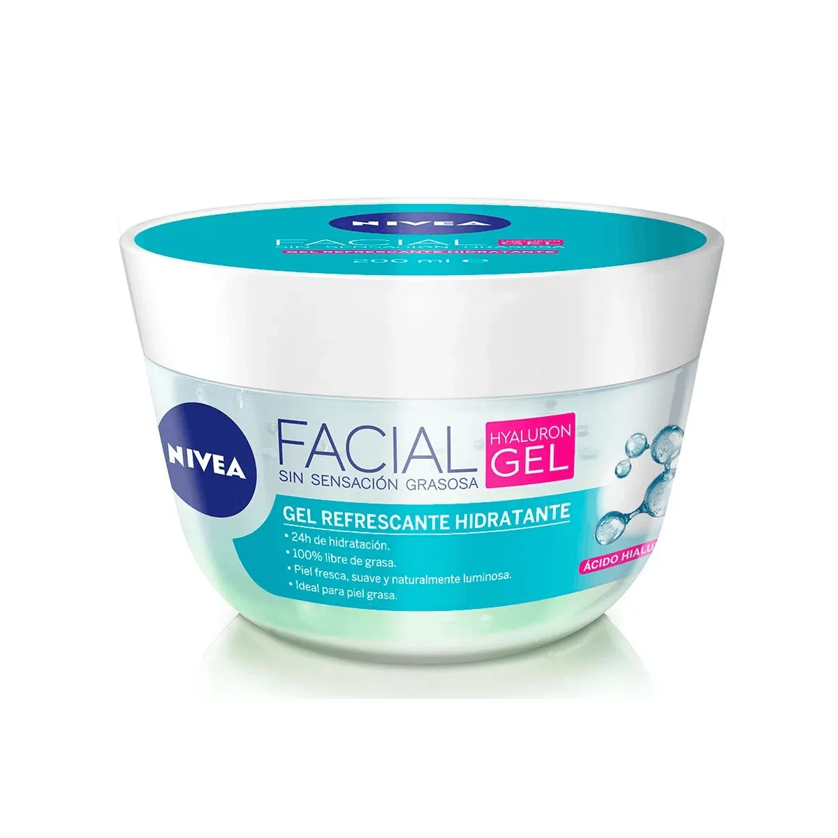 Gel Facial Hidratante Nivea Frasco 200 Ml