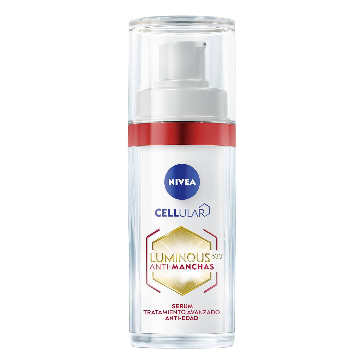 Serum Facial Antiedad Nivea Luminous Frasco 30 Ml