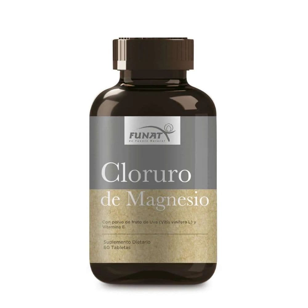 Cloruro De Magnesio Funat Tabletas Frasco X 60