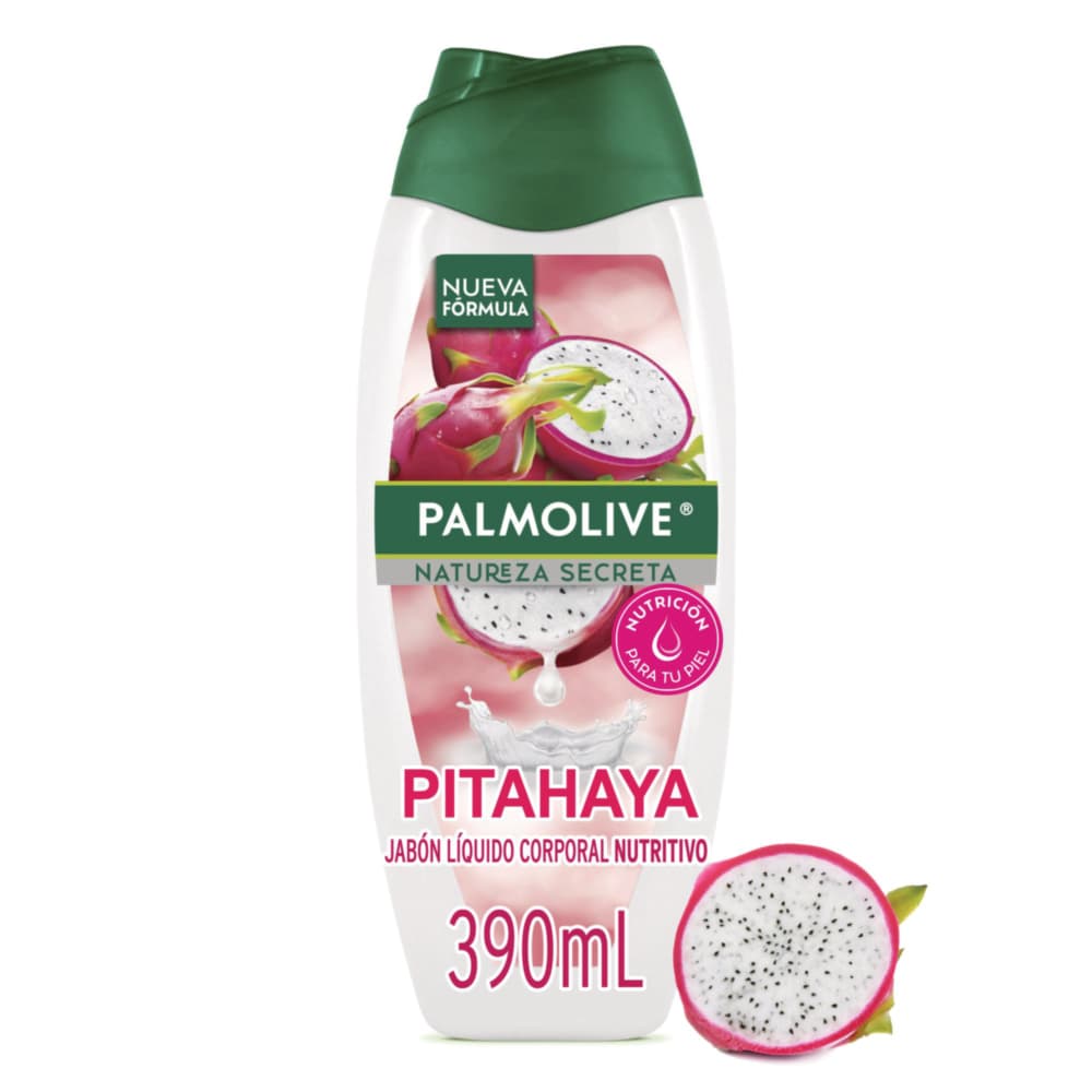 Jabón Liquido Corporal Palmolive Natureza Secreta Pitahaya 390Ml
