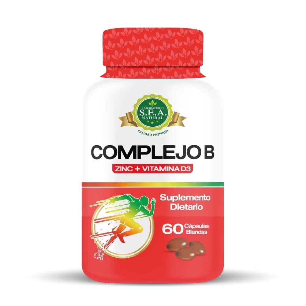 Complejo B Complezinc B Zinc+Vitamina D3 Frasco X 60