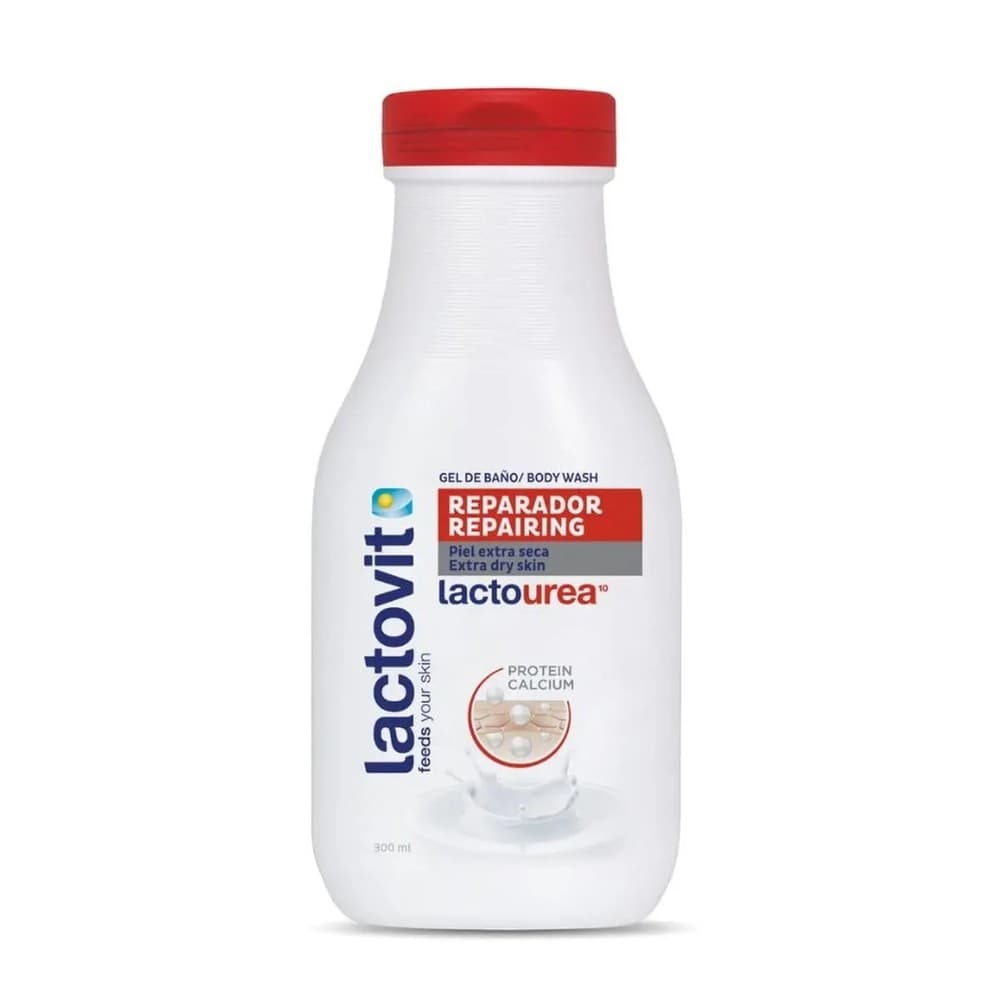 Gel De Baño Lactovit Reparador Lactourea Frasco 300Ml