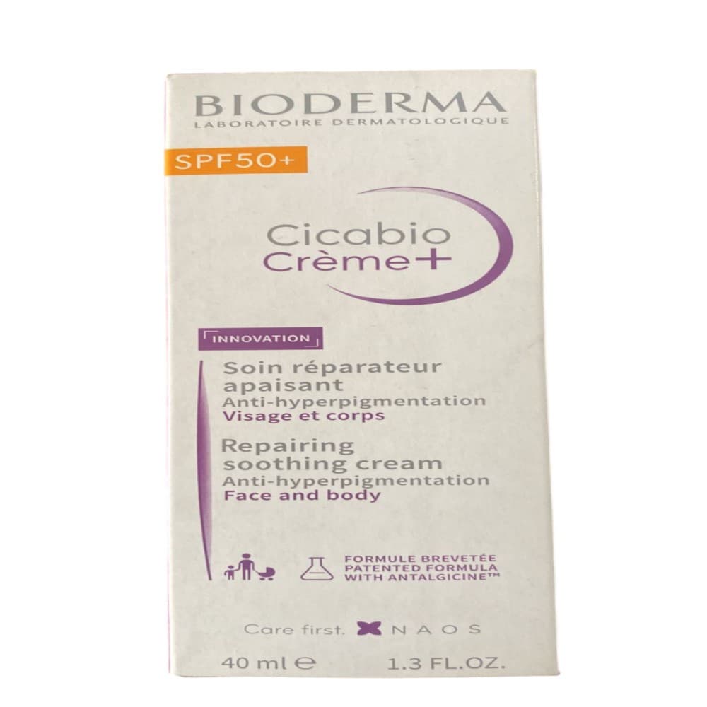 Cicabio Bioderma Crema+ Spf50+ Tubo Por 40Ml