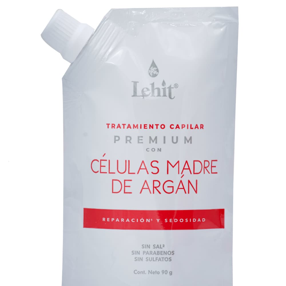 Tratamiento Capilar Lehit Argan Con Celular De Madre Sobre X 90Gr