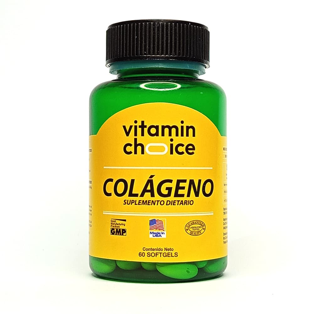 Colageno Vitamin Choice Capsulas Blandas Frasco X 60