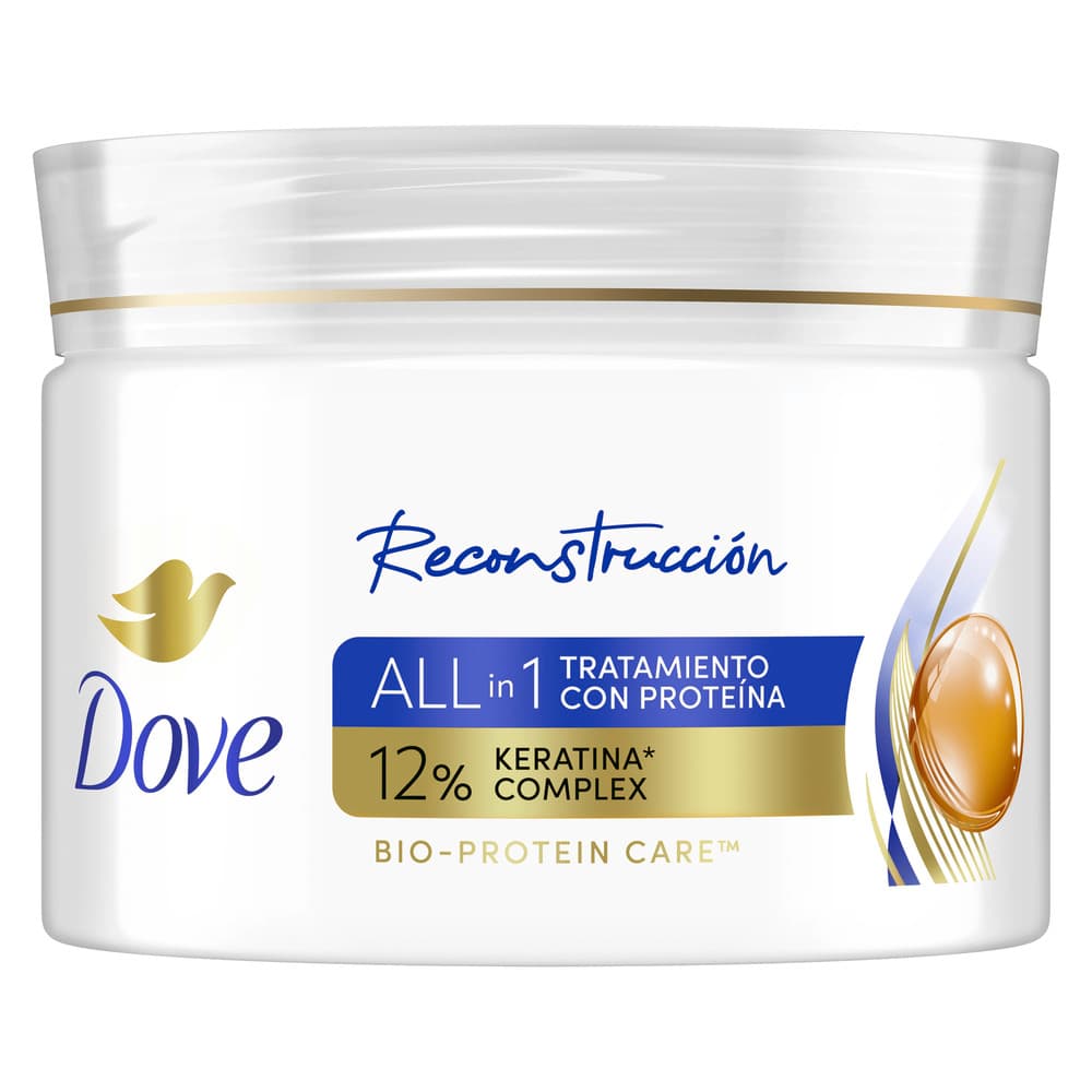 Tratamiento Capilar Dove Reconstruccion 12% Keratina Complex Pote X 300Ml
