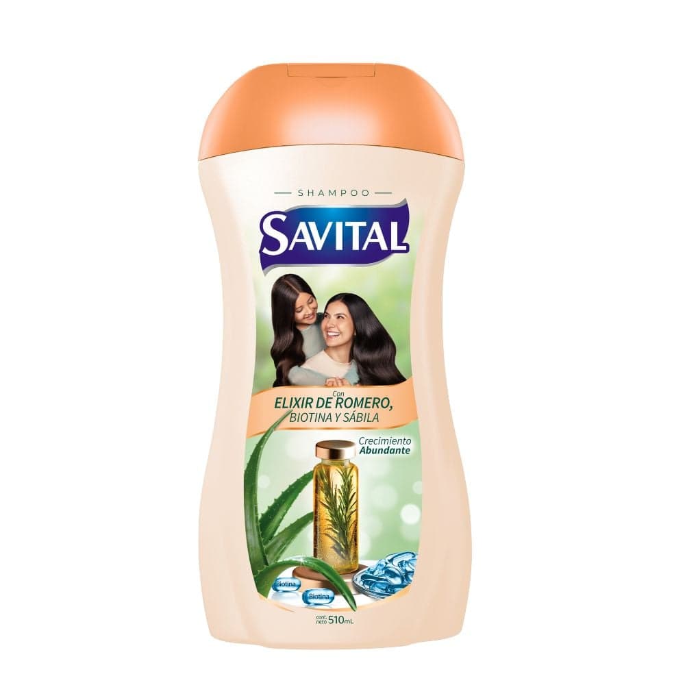 Shampoo Savital Restauracion Profunda Frasco X 510Ml
