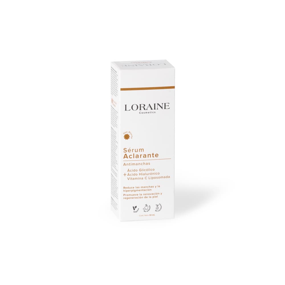 Serum Aclarante Loraine Cosmetics Frasco Por 30Ml