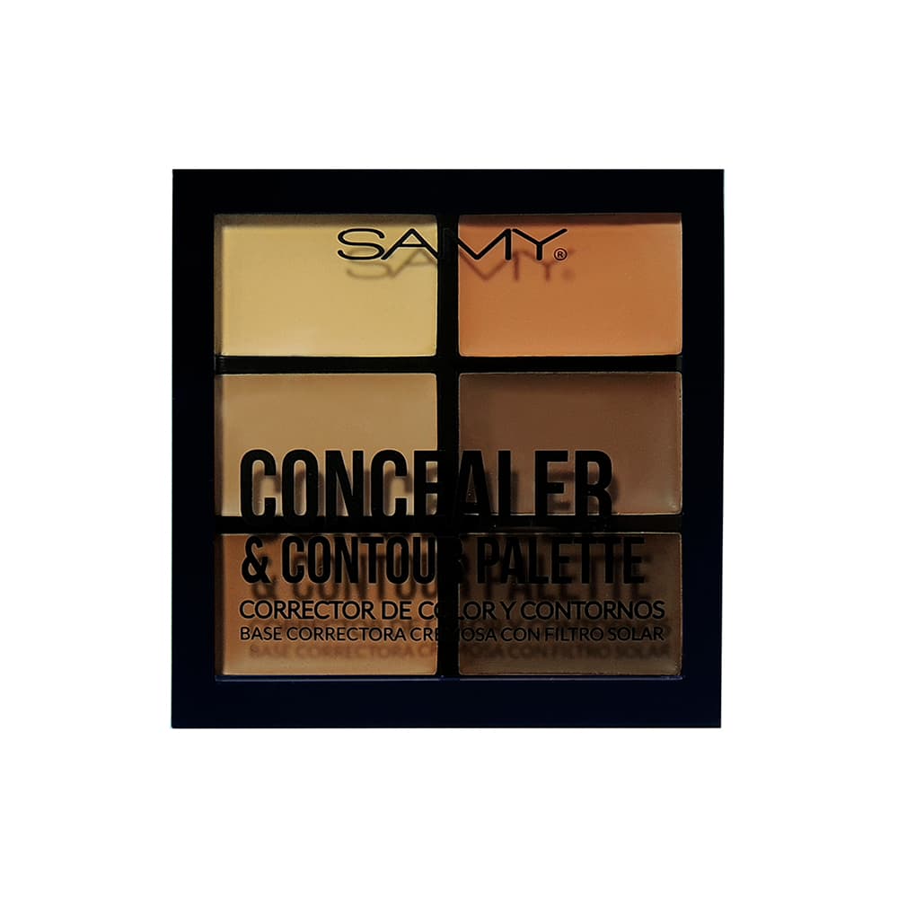 Paleta De Correctores Samy Medium Dark Lata X 6Gr