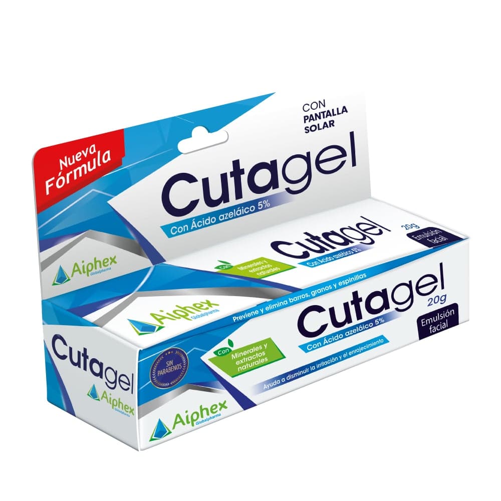 Emulsion Facial Cutagel Con Acido Azelaico Tub 20Gr