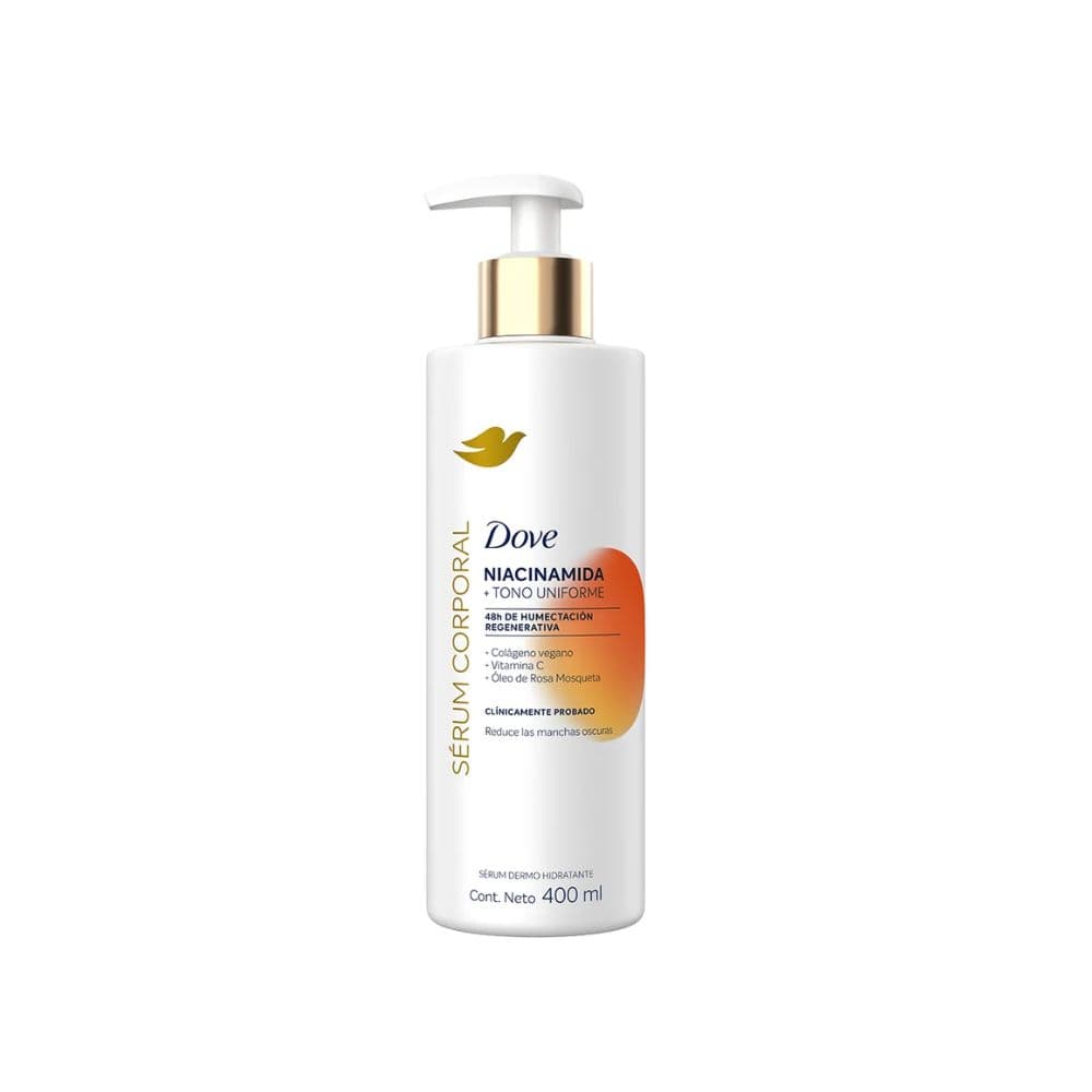 Serum Corporal Dove Niacinamida +Tono Uniforme Frasco Por 400Ml