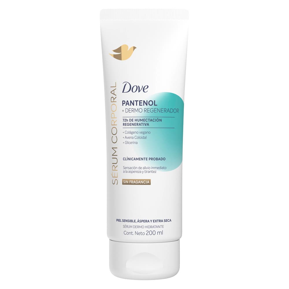 Serum Corporal Dove Pantenol Tubo Por 200Ml